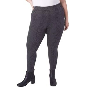 LANE BRYANT Plus Size Leggings Business Casual 40x40 Waist Skinny Spandex